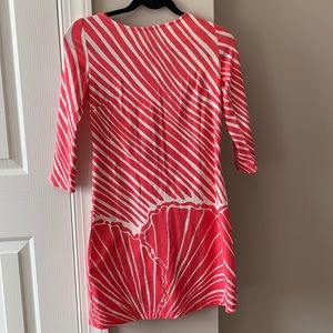 Lilly Pulitzer, XS, Topanga, Watermelon Pink Dress